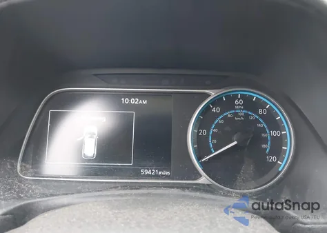 2018 Nissan Leaf S из США, поврежденный, VIN 1N4AZ1CP4JC317763